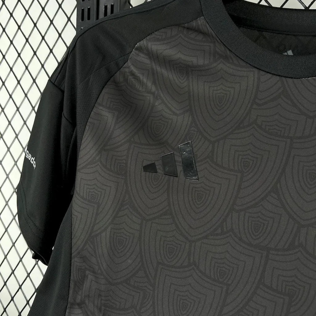 Atlético Mineiro All Black 25/26 Shirt - Men's Black Reflective Fan Shirt