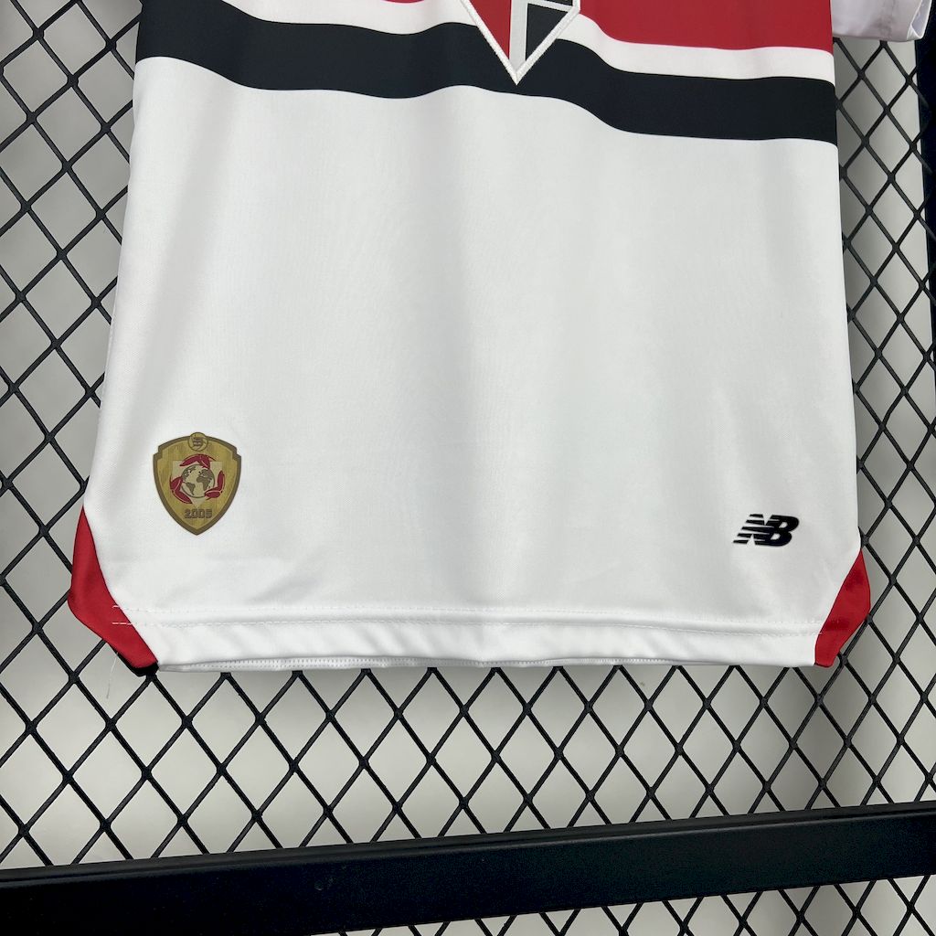 São Paulo Home Shirt 25/26 - White Children's Fan Shirt