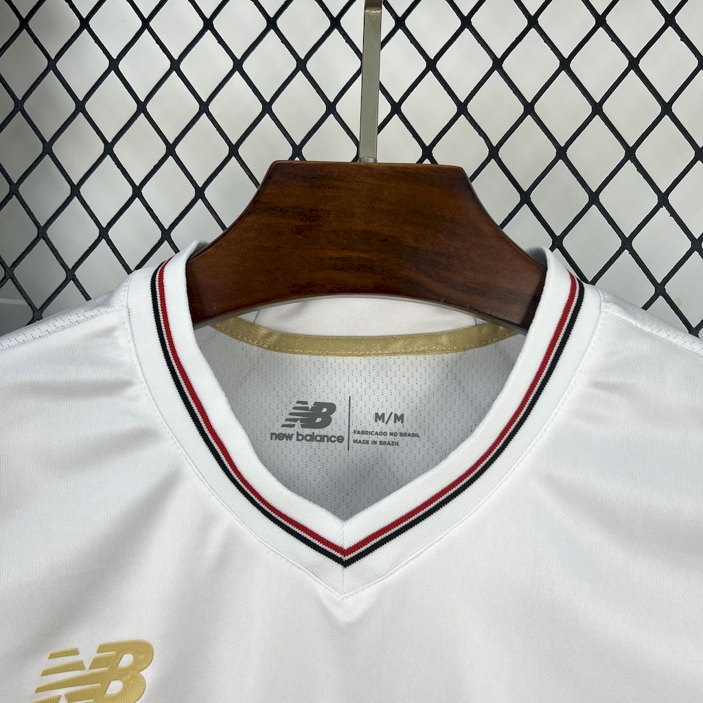 Sao Paulo Home Shirt 25/26 - Women's White Fan Shirt
