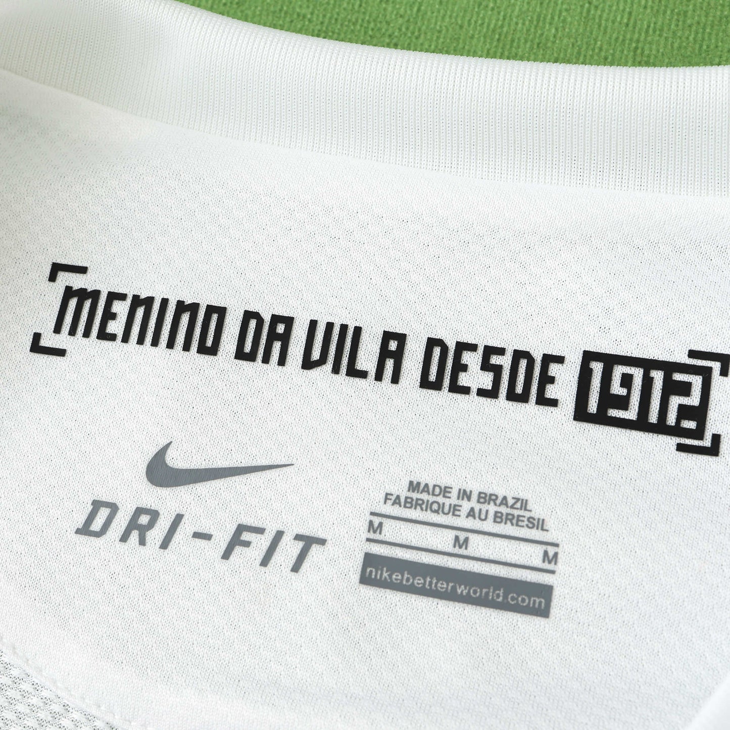 Santista Home Retro Shirt 2011/12 - Men's White Long Sleeve Fan Shirt