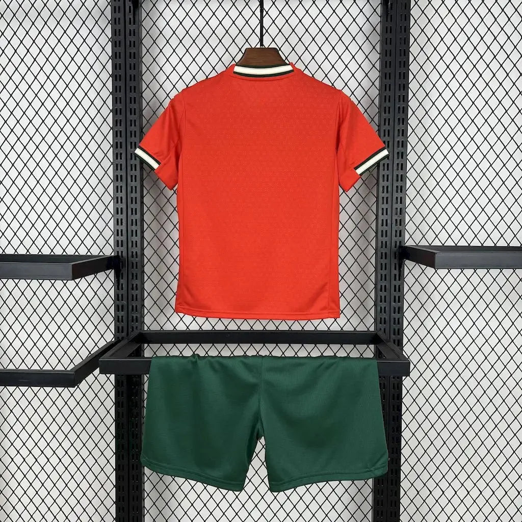 Portugal Home Shirt 25/26 - Red Kids Fan Shirt