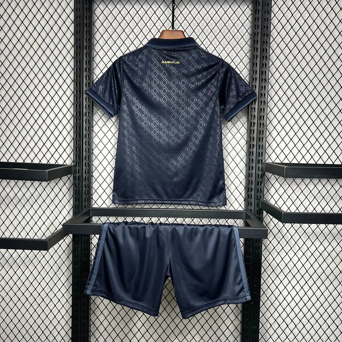Juventus Third Away Shirt 24/25 - Kids Fan Dark Blue and Gold