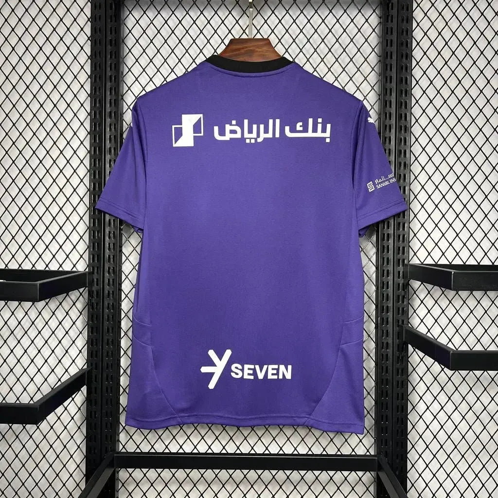 Al-Hilal Third Away Shirt 24/25 - Men's Fan Purple + Neymar 10