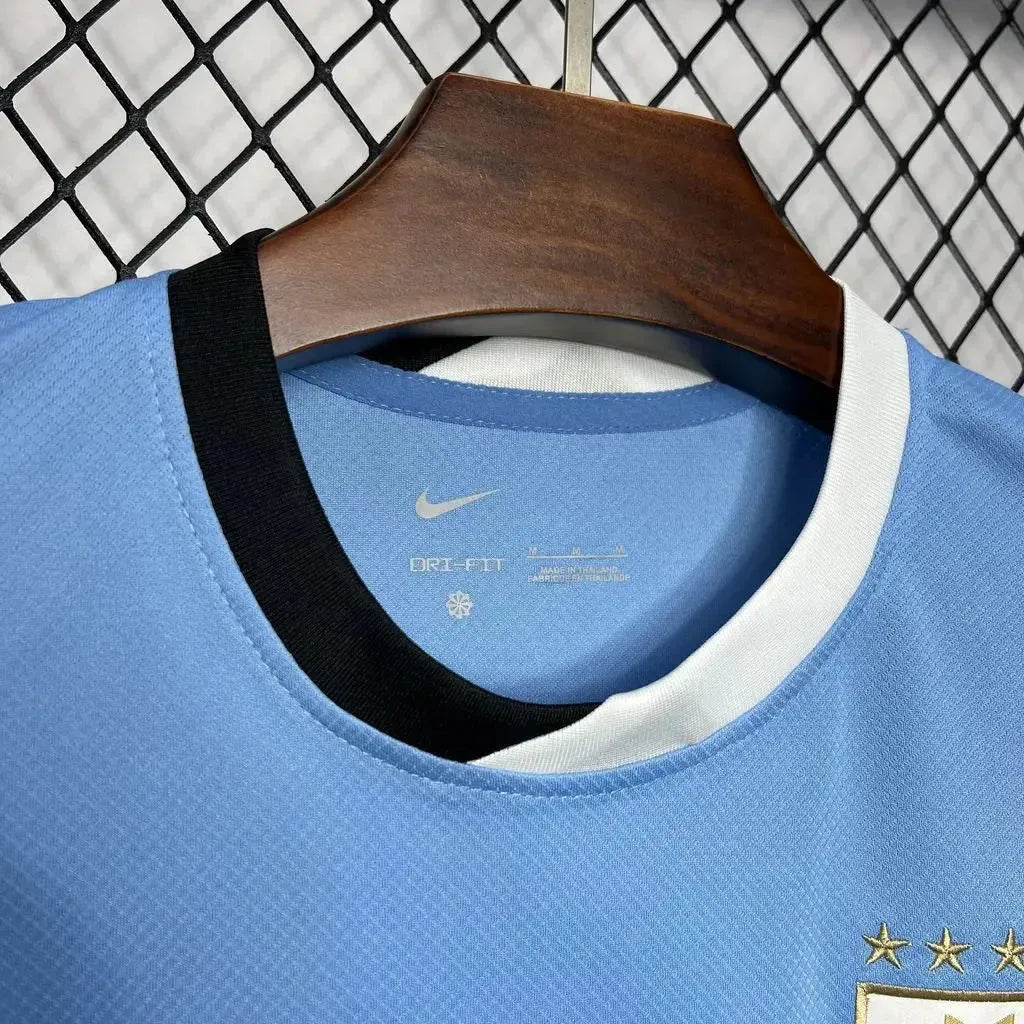Uruguay Home Shirt 24/25 - Men's Fan Shirt Blue