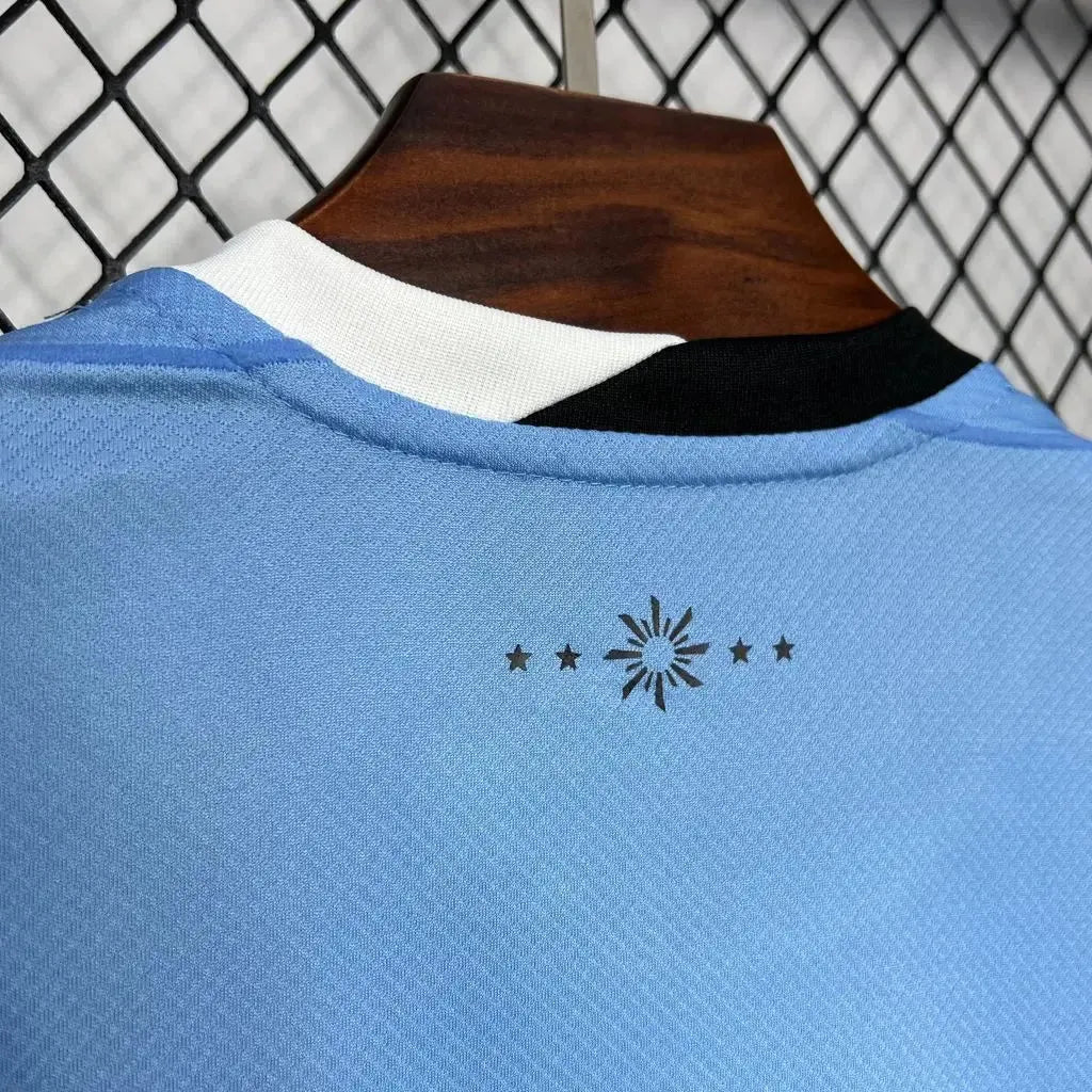 Uruguay Home Shirt 24/25 - Men's Fan Shirt Blue
