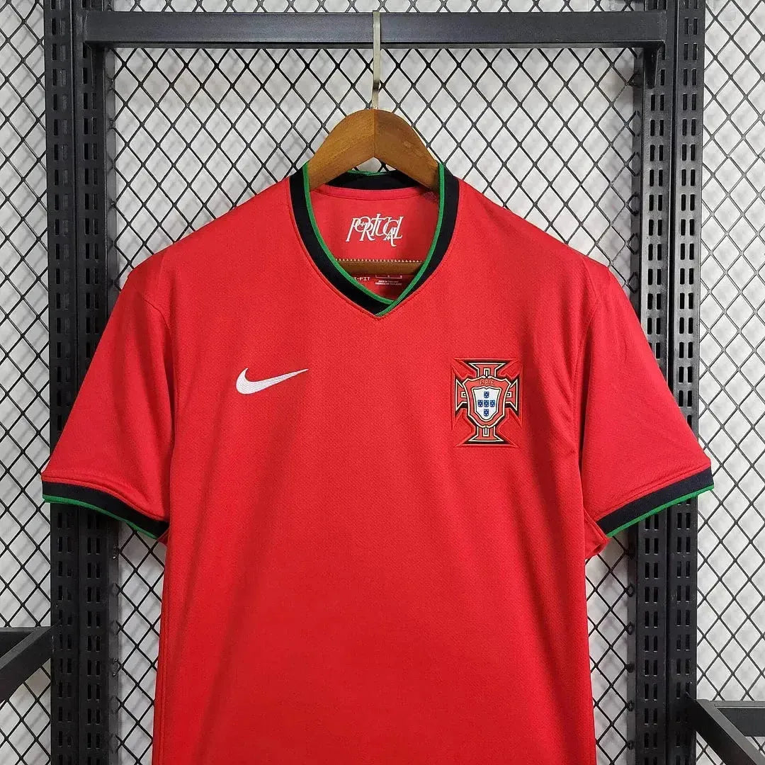 Portugal Home Shirt 24/25 - Men's Fan Shirt Red