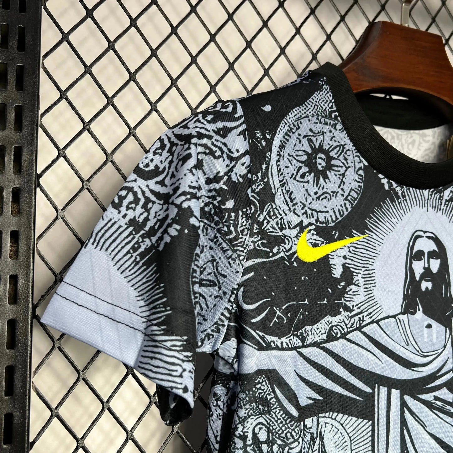 Brazil Special Edition Christ the Redeemer Shirt 24/25 - Gray Kids Fan Shirt