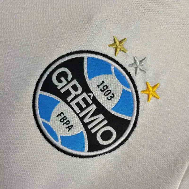 Grêmio Home Shirt 24/25 - Men's White Fan Shirt