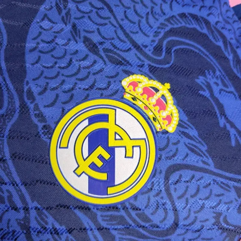 Real Madrid Special Edition 24/25 Shirt - Men's Player Blue Dragon