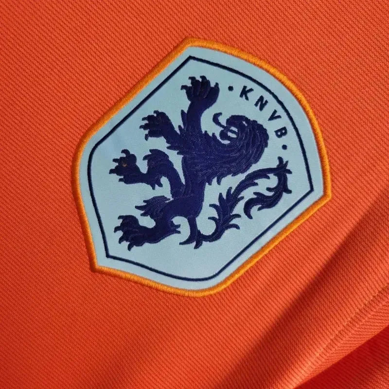 Netherlands Home Shirt 24/25 - Men's Fan Orange