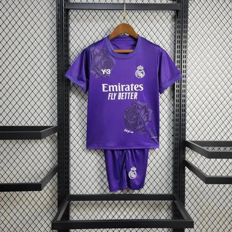 Real Madrid Fourth Y3 24/25 Shirt - Kids Fan Purple