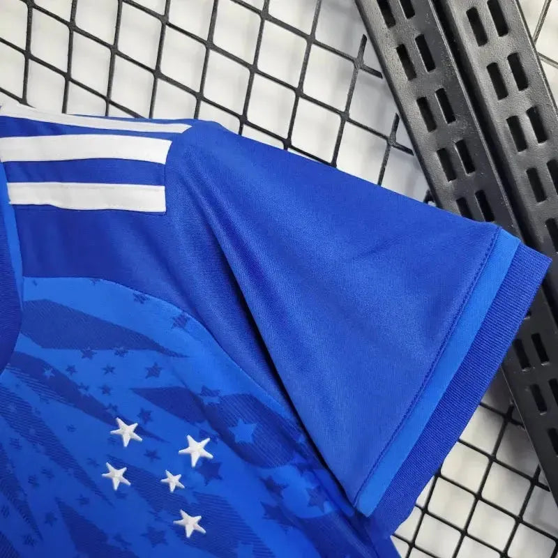 Cruzeiro Home Shirt 24/25 - Women's Fan Shirt Blue
