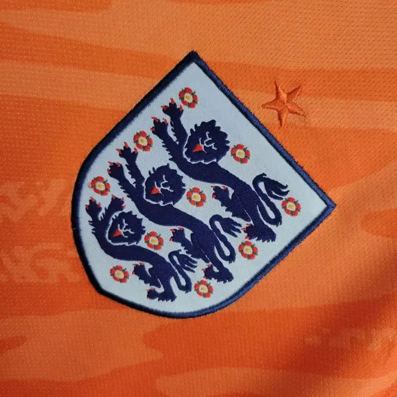 England Goalkeeper Shirt 24/25 - Men's Fan Orange