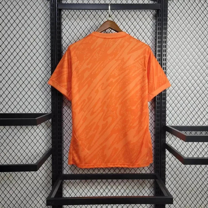 England Goalkeeper Shirt 24/25 - Men's Fan Orange