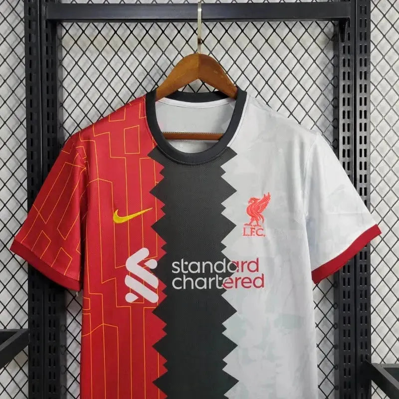 Liverpool 24/25 Special Edition Shirt - Men's Red, Black and White Fan Shirt