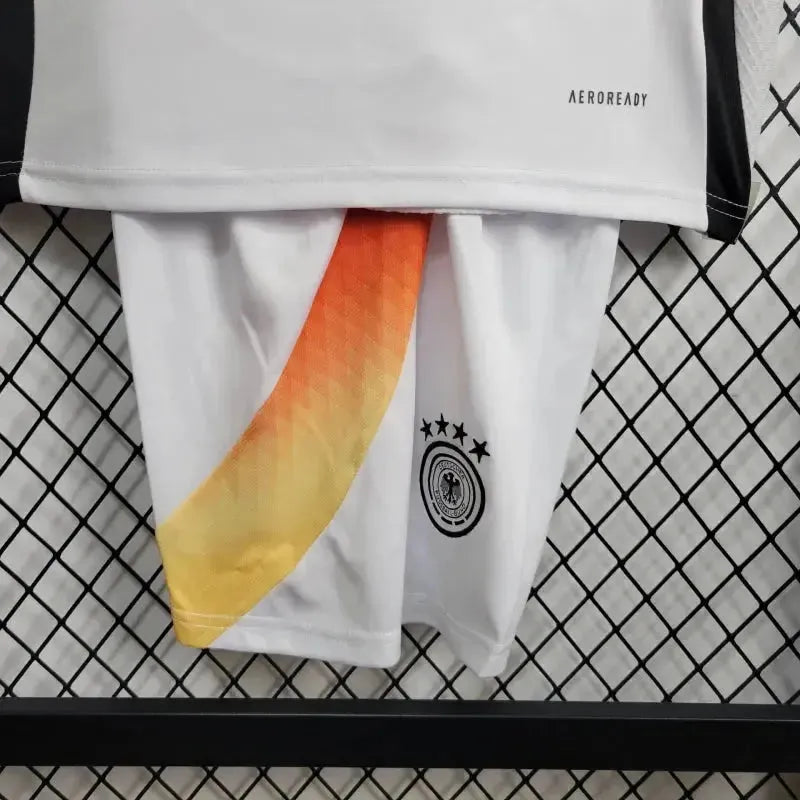 Germany Home Shirt 24/25 - Kids Fan Shirt White and Orange