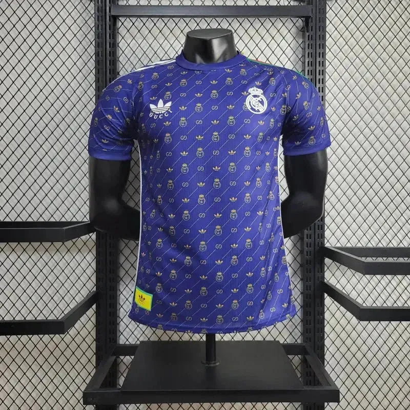 Real Madrid Special Edition Gucci 24/25 Player Shirt - Mens Purple