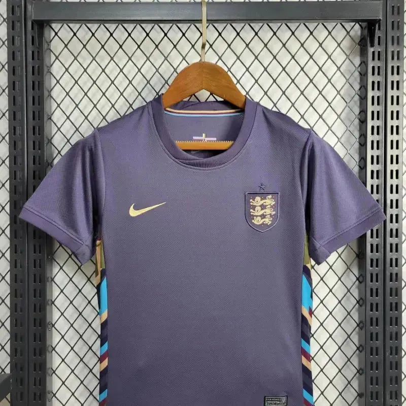 England Away Shirt 24/25 - Kids Fan Purple