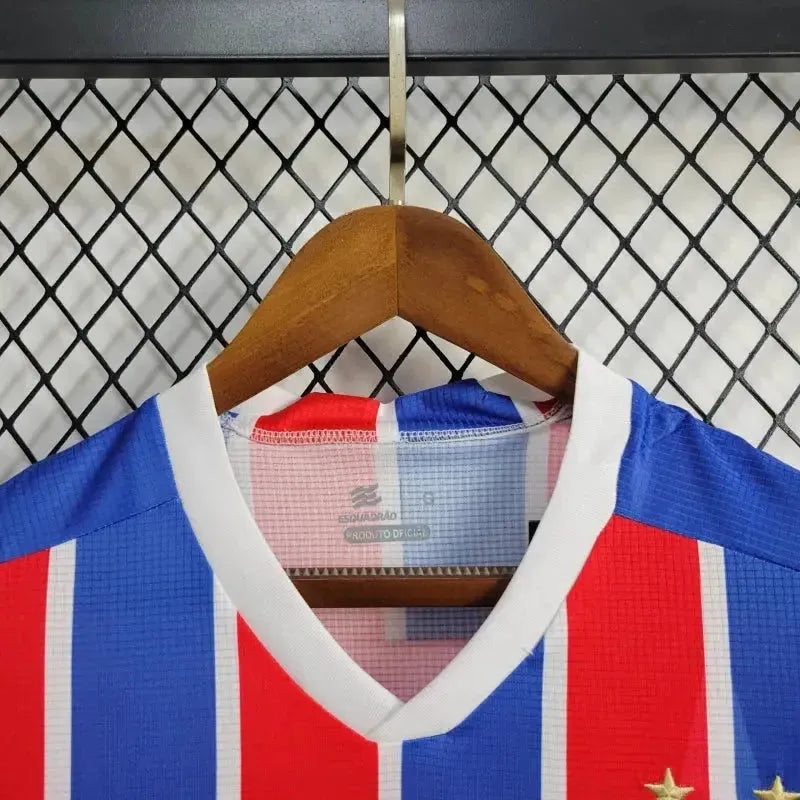 Bahia Shirt Anniversary Edition 24/25 - Men's Red and Blue Fan Eight-Eight