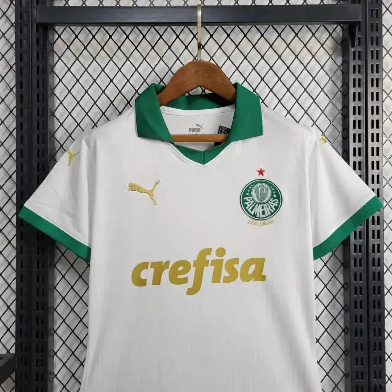 Palmeiras Away 24/25 Shirt - Women's White Fan Shirt