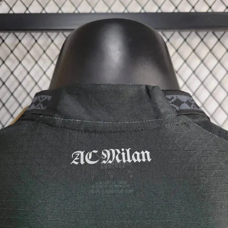 AC Milan Co Branded 24/25 Player Shirt - Mens Black