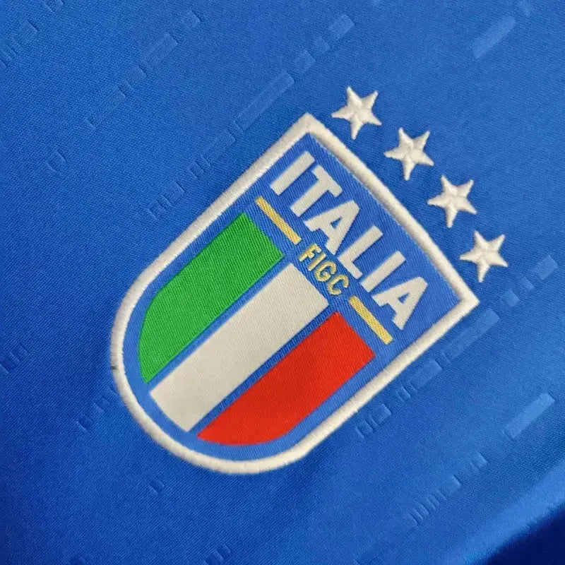 Italy Home Shirt 24/25 - Men's Fan Shirt Blue