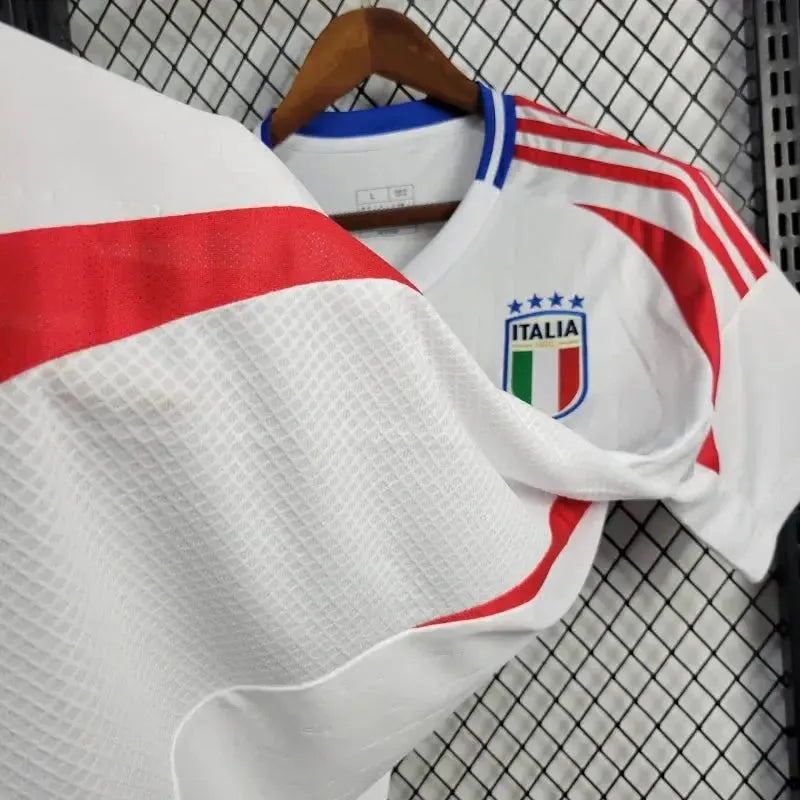 Italy Away Shirt 24/25 - Men's White Fan Shirt