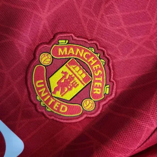 Manchester United Home Shirt 23/24 - Kids Fan Shirt Red