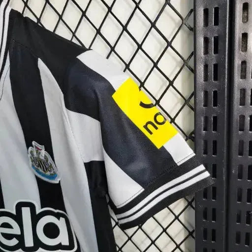 Newcastle United Home Shirt 23/24 - Kids Fan Shirt Black & White