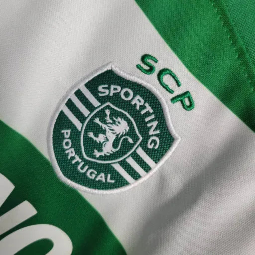 Sporting Home Shirt 23/24 - Green Kids Fan Shirt