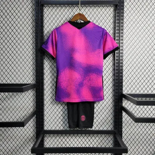 PSG 20/21 Kids Fan Shirt Pink and Purple
