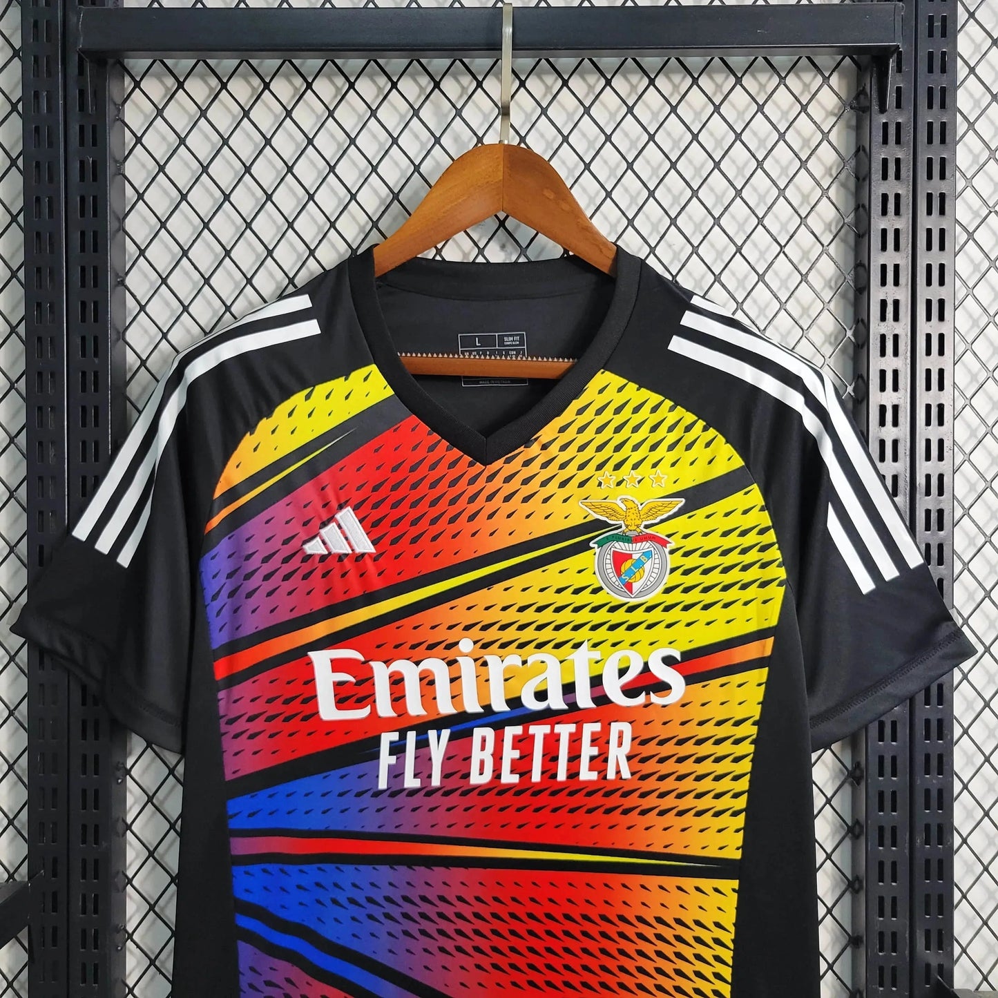 Benfica Training Shirt 23/24 - Men's Supporter Yellow and Black