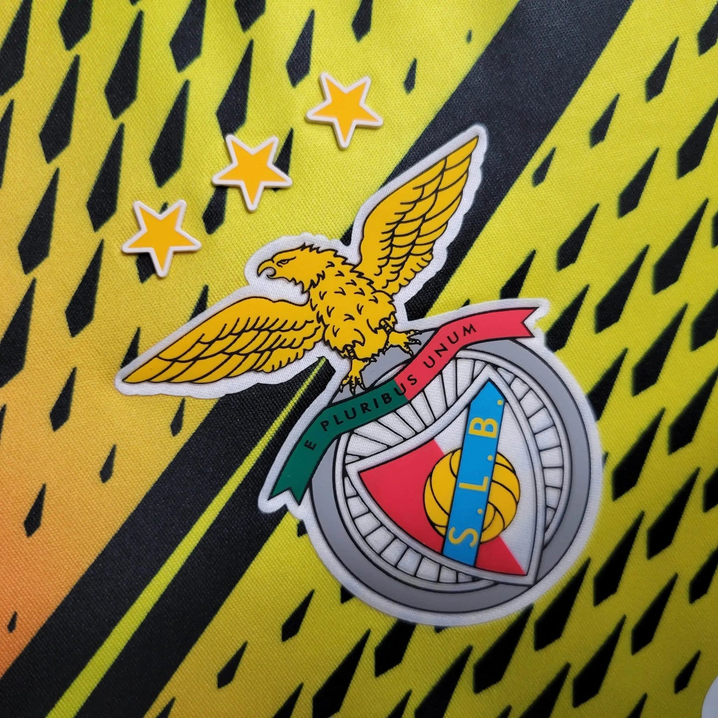 Benfica Training Shirt 23/24 - Men's Supporter Yellow and Black