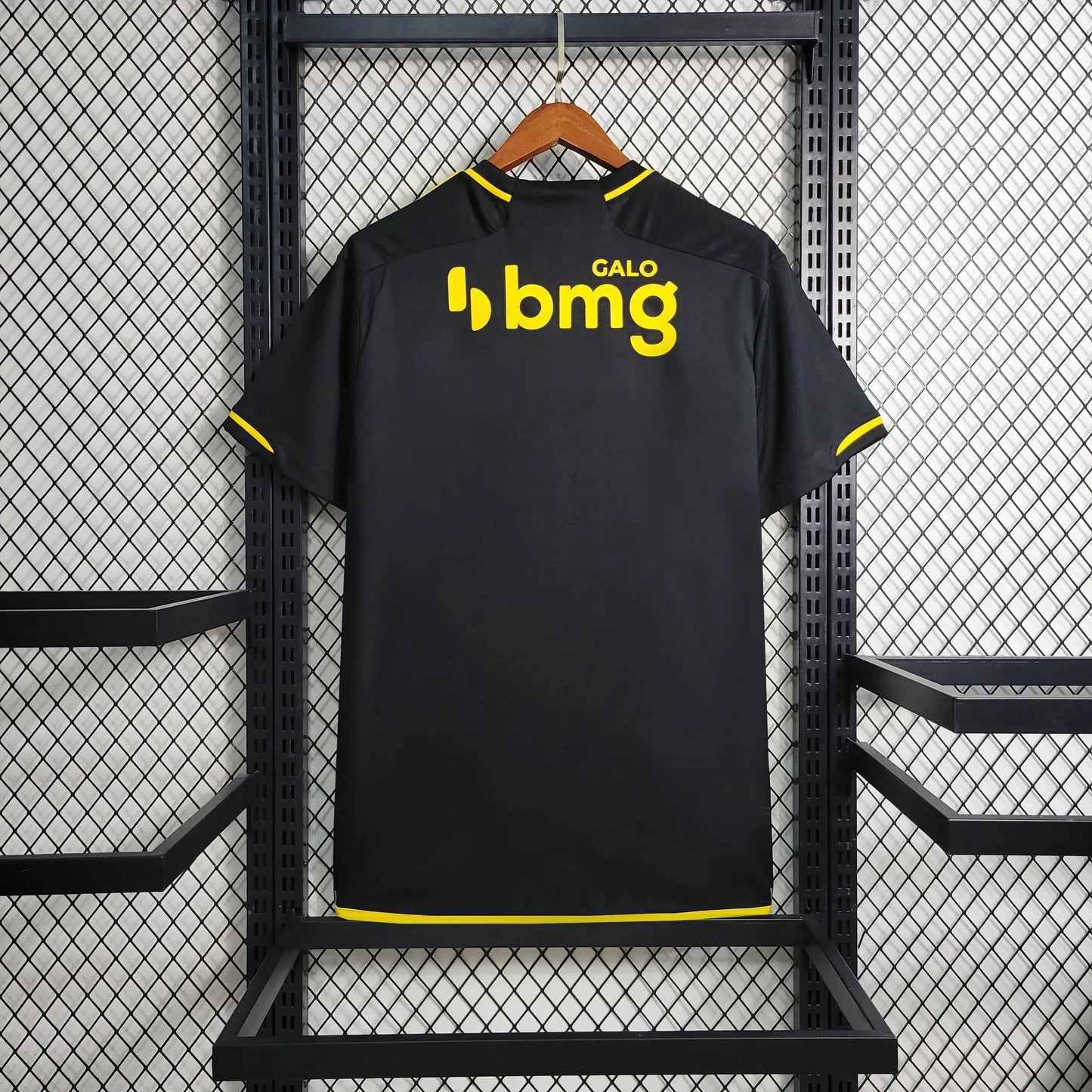 Atlético Mineiro Away II Shirt 23/24 - Men's Fan Black and Yellow