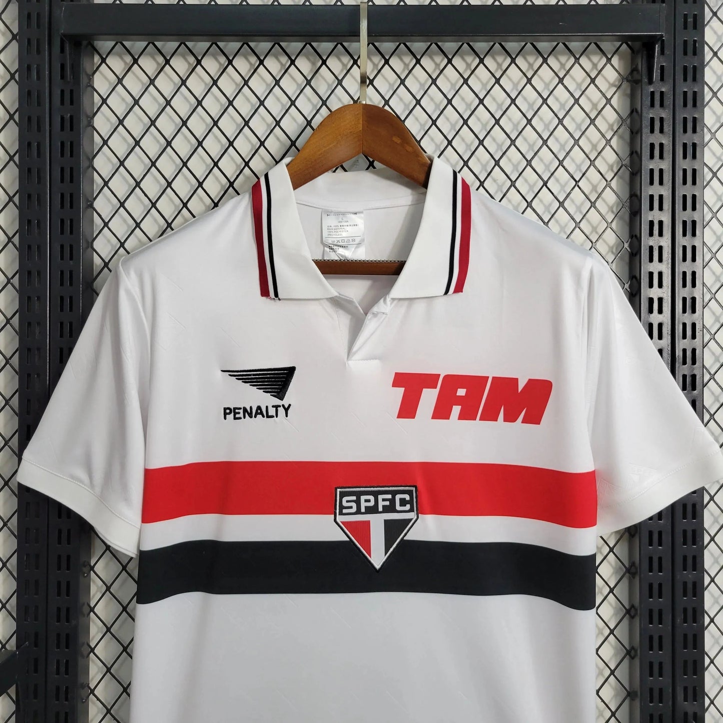São Paulo Retro Home Shirt 1993/1994 - Men's Supporter PENALTY + SIZE