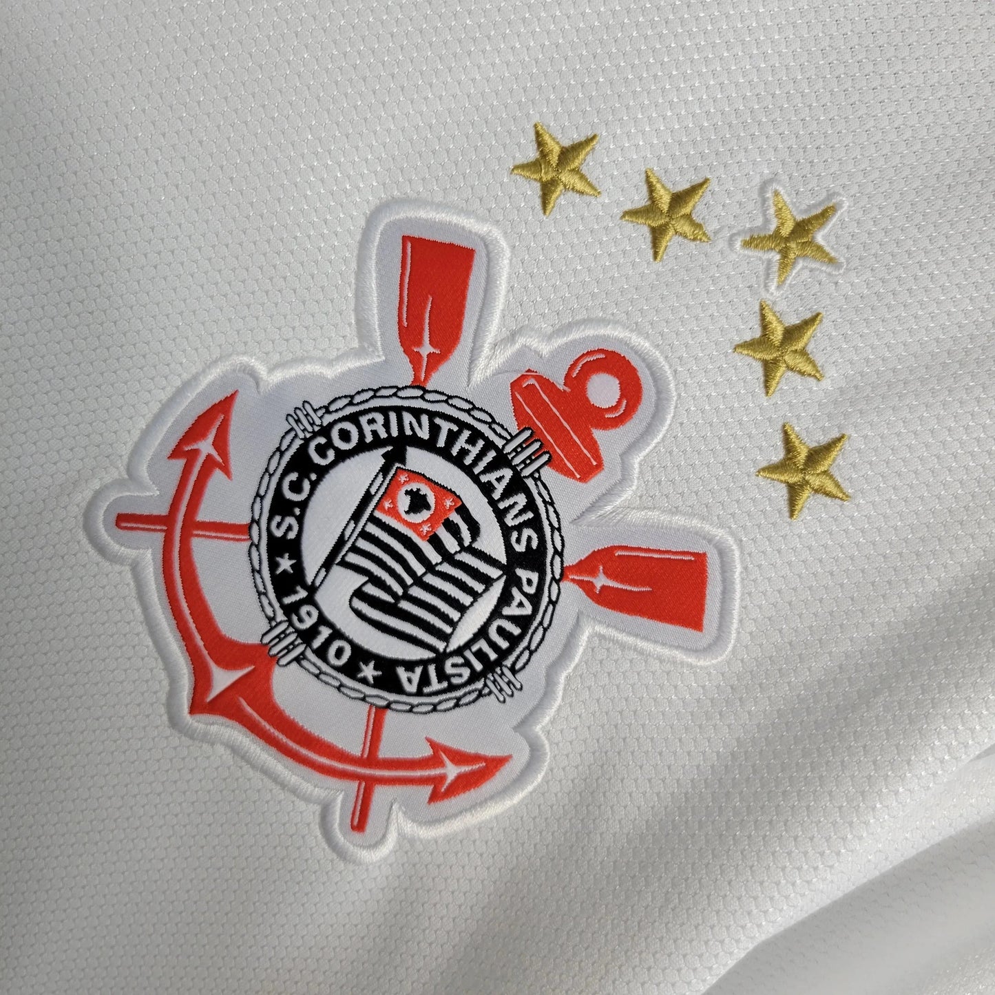 Timão Retro Home Shirt 2011 - White Men's Fan Shirt