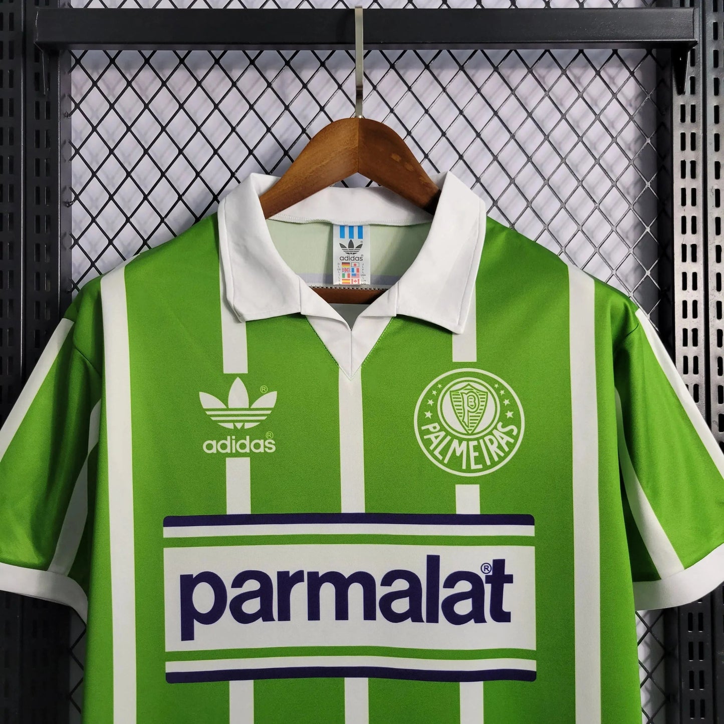 Palmeiras Home Retro Shirt 1992/93 - Men's Fan PARMALAT