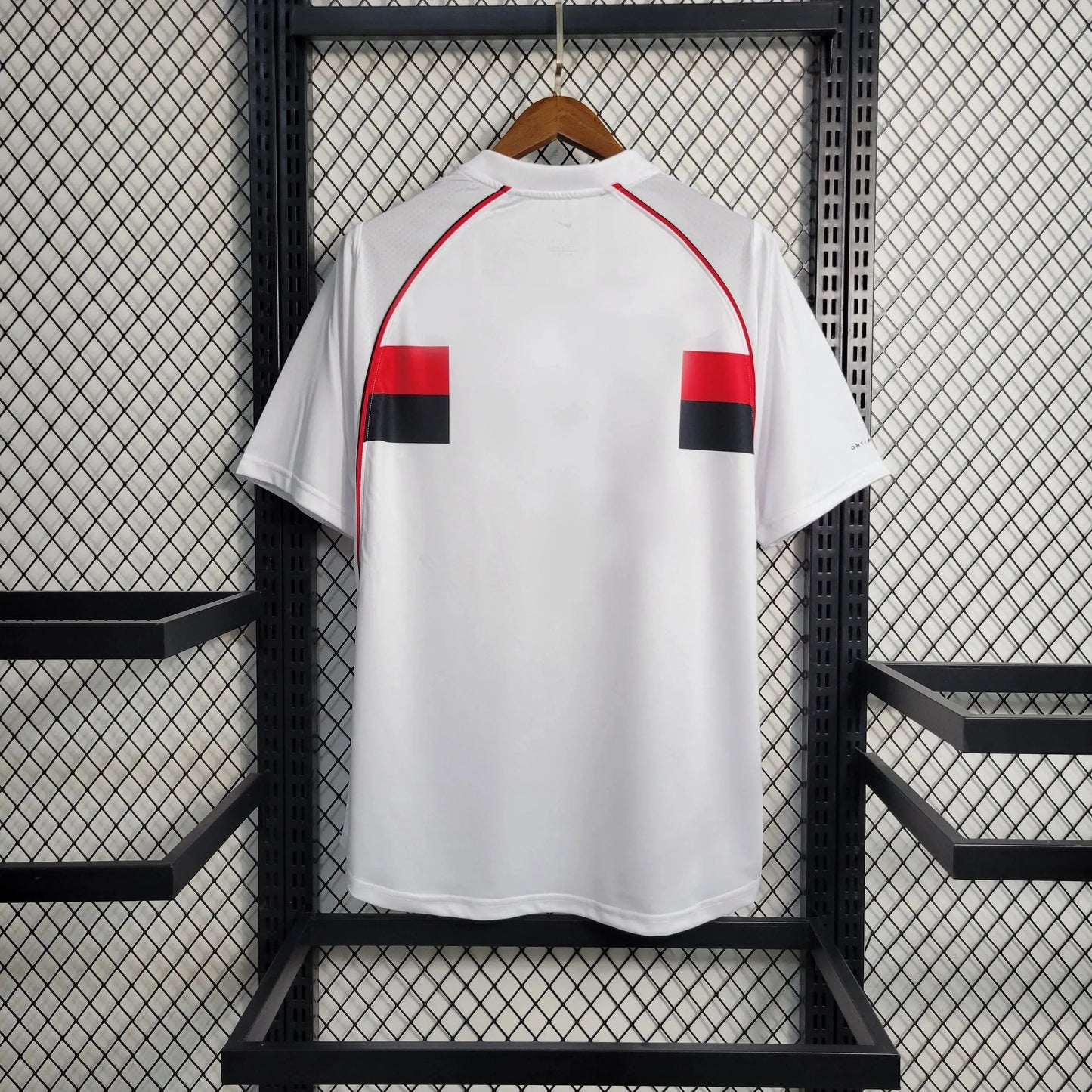 Flamengo Retro Away Shirt 2001 - Men's White Fan Shirt LUBRAX