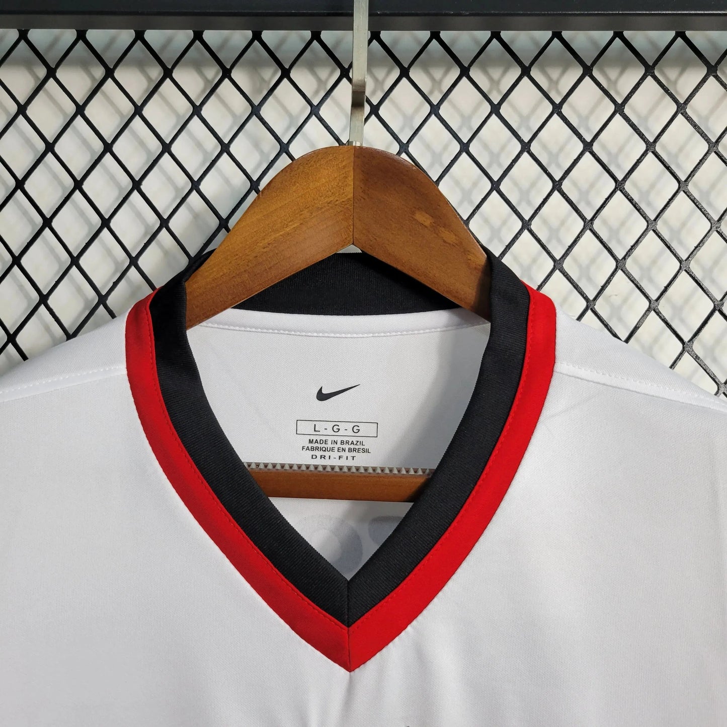 Flamengo Retro Away Shirt 2001 - Men's White Fan Shirt LUBRAX