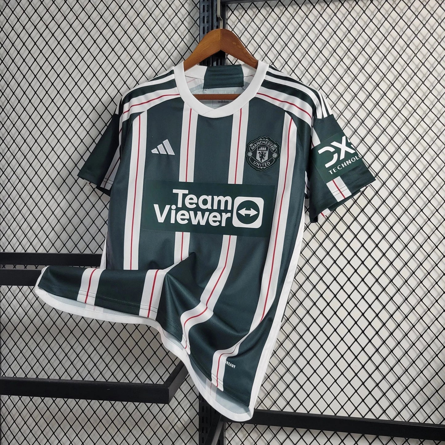 Manchester United Away Shirt 23/24 - Men's Green Fan Shirt