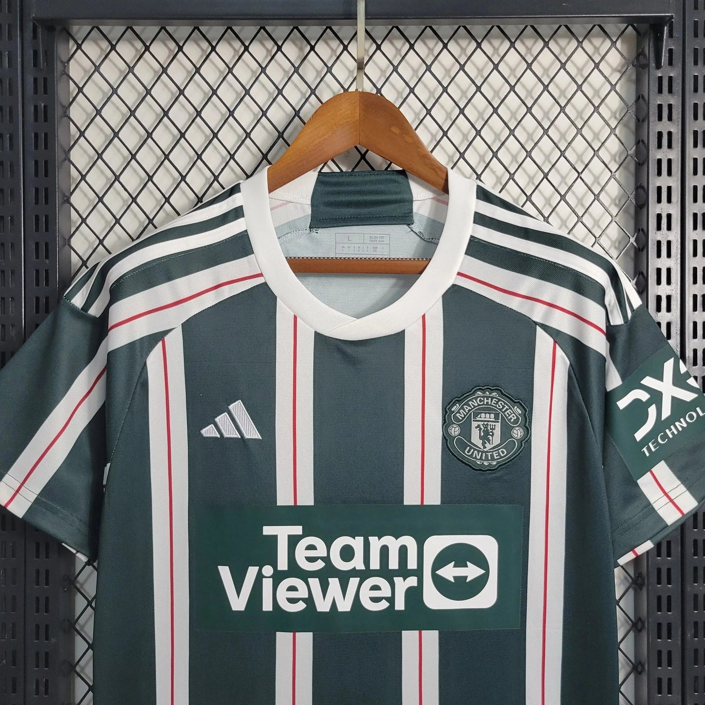 Manchester United Away Shirt 23/24 - Men's Green Fan Shirt