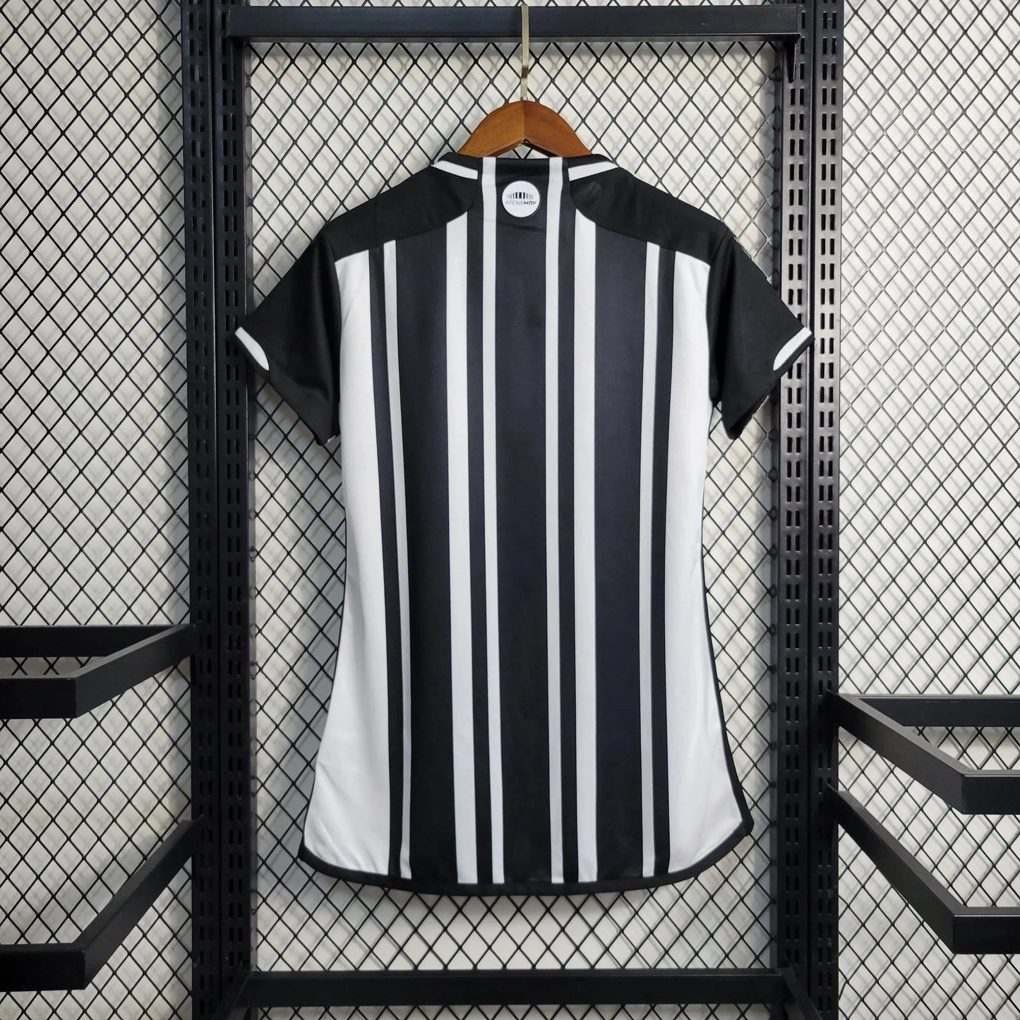 Atlético Mineiro Home Shirt 23/24 - Women's Fan Black and White