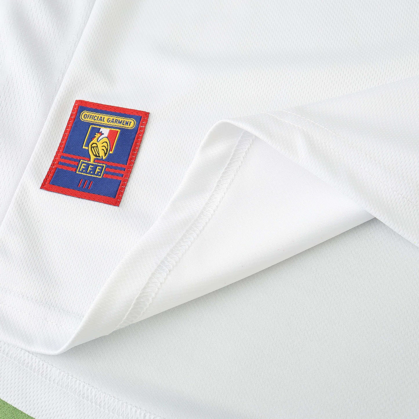 France Retro 1998 Shirt - Men's White Fan Shirt