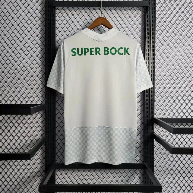 Sporting Away Shirt 22/23 - Men's White Fan Shirt