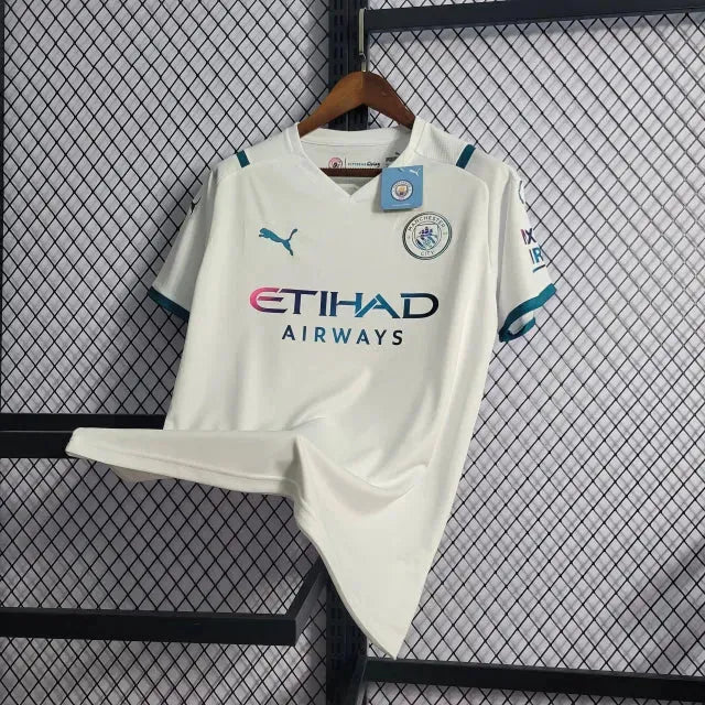 Manchester City 21/22 Men's Fan Shirt - White