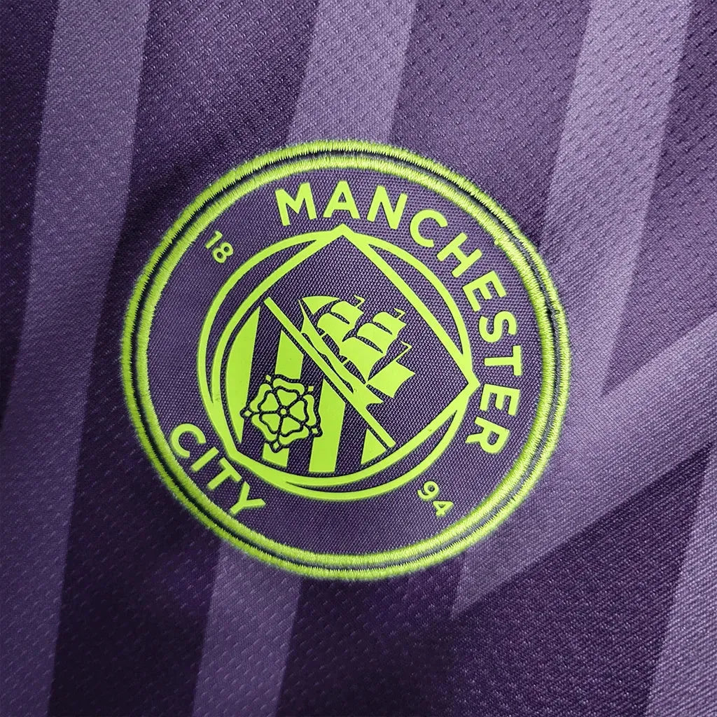 Manchester City Goalkeeper Shirt 23/24 - Men's Fan Purple