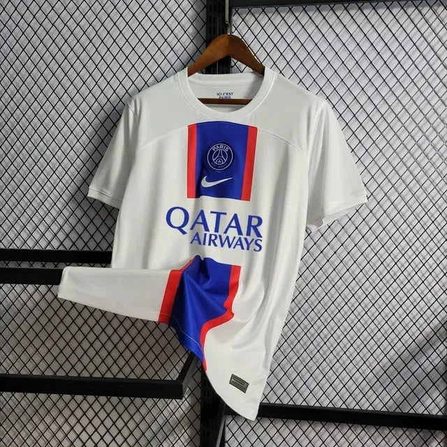 PSG Paris Away Shirt 22/23 - Men's White Fan Shirt