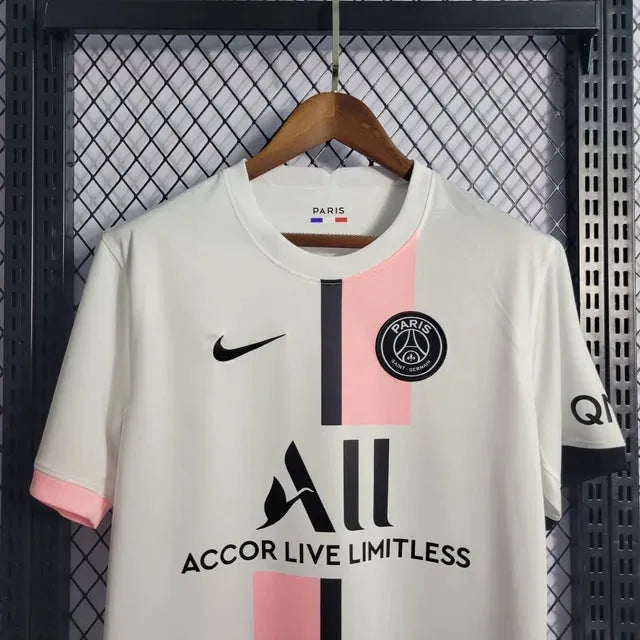 PSG Away Shirt 21/22 - Men's White Fan Shirt