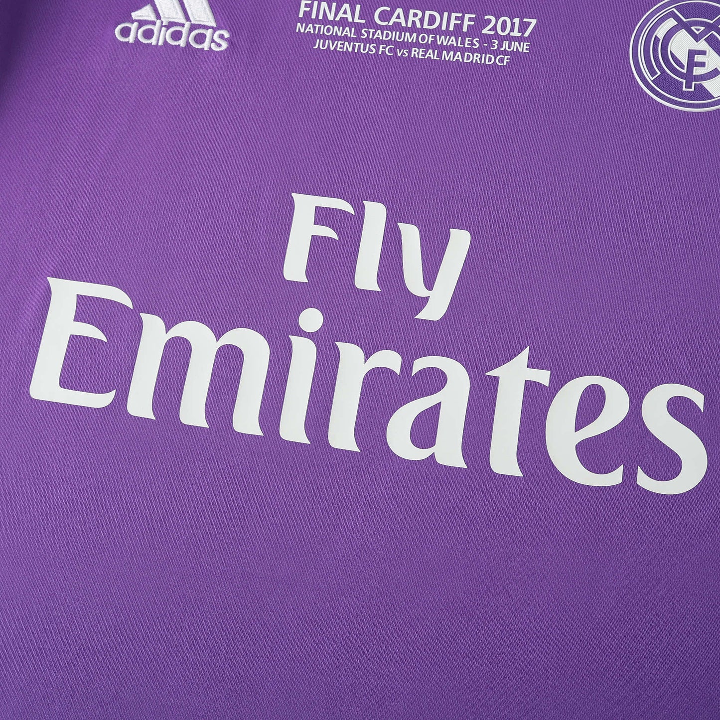 Real Madrid Retro Away Shirt 17/18 - Mens Fan Purple