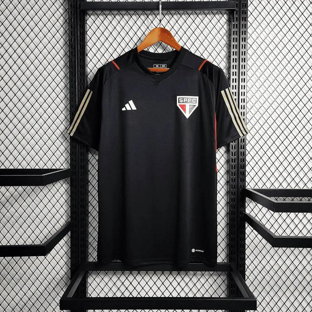 Sao Paulo Training Shirt 23/24 - Men's Fan Black